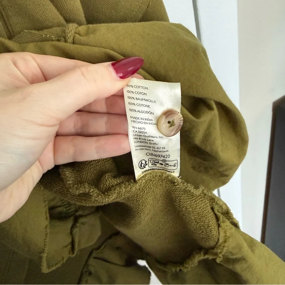 Free People - Button-Up Sweatshirt - Grape Leaves - Picture 8 of 10